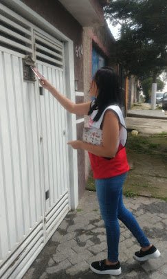 Panfletagem em Pacaembu-SP